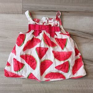 Gymboree Watermelon Picnic Tank Top Size 4 (I)
